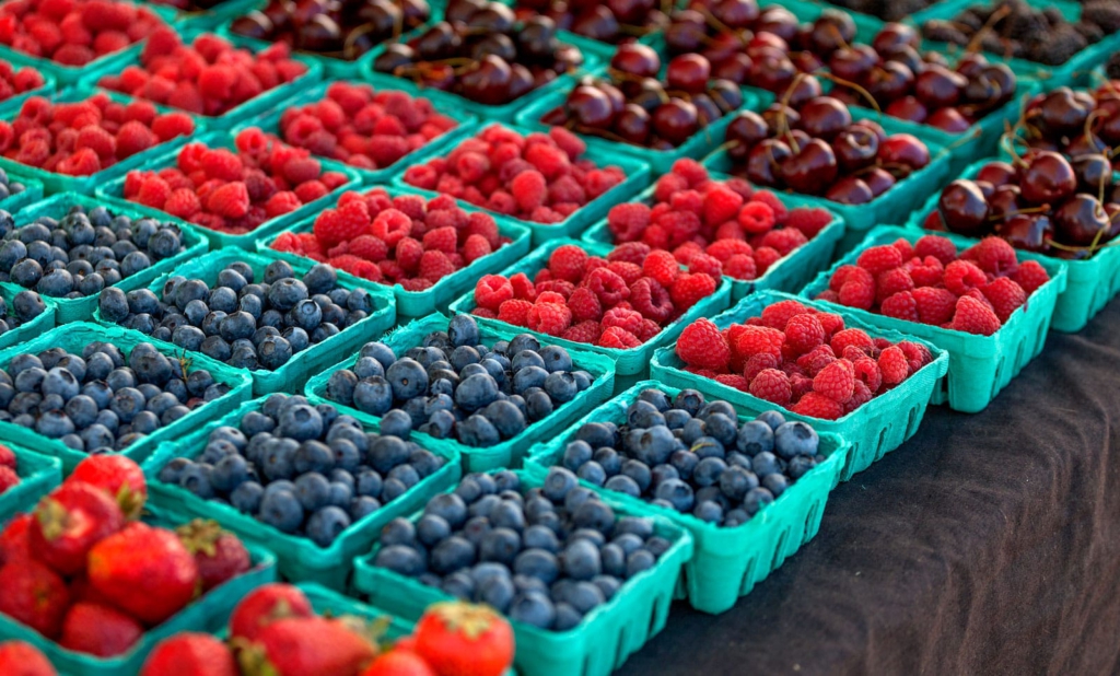 fruits and berries